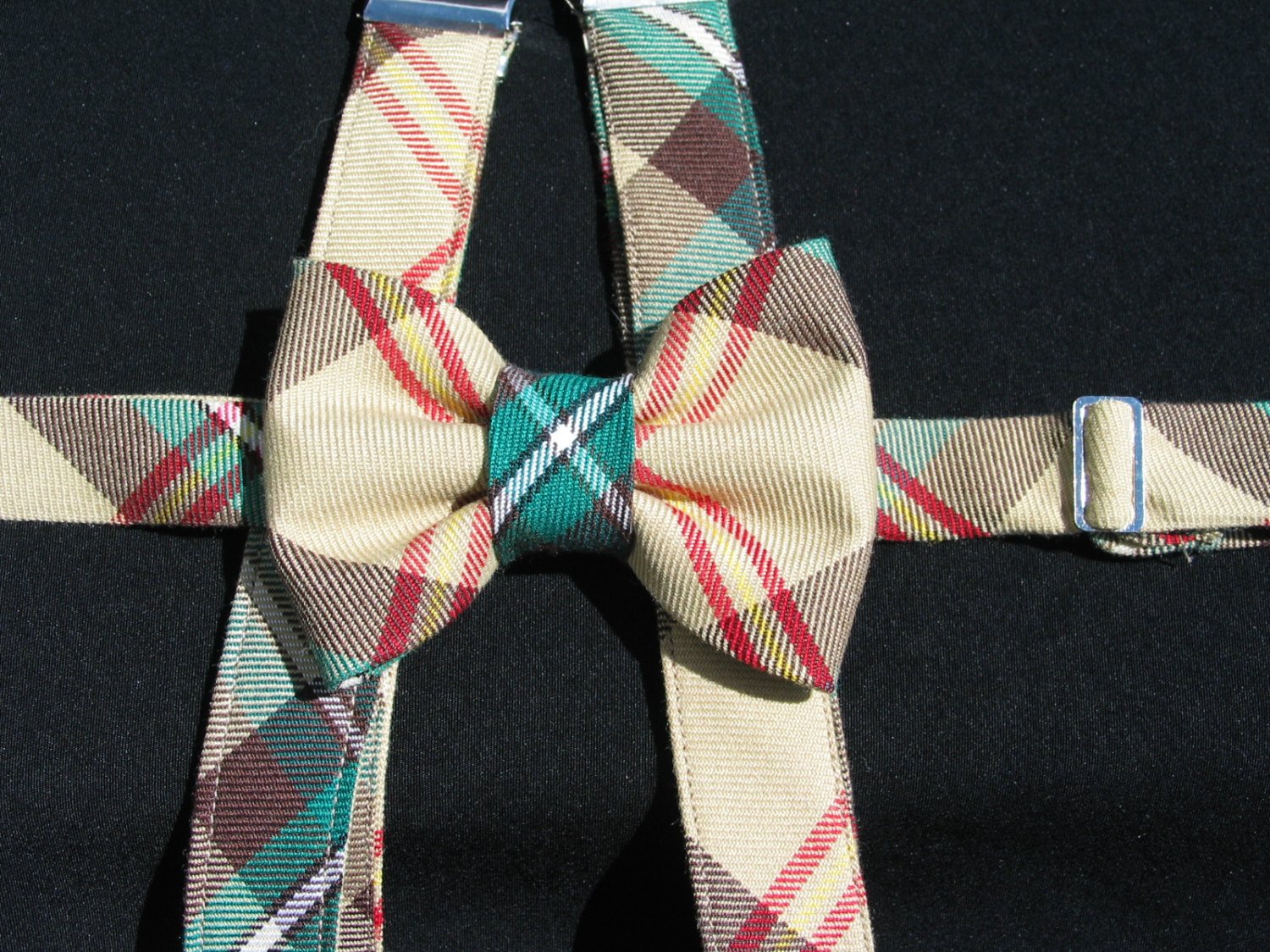 Saskatchewan Tartan Suspenders-Taylors Tartans