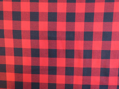 Small Print Buffalo Tartan Fabric-Taylors Tartans